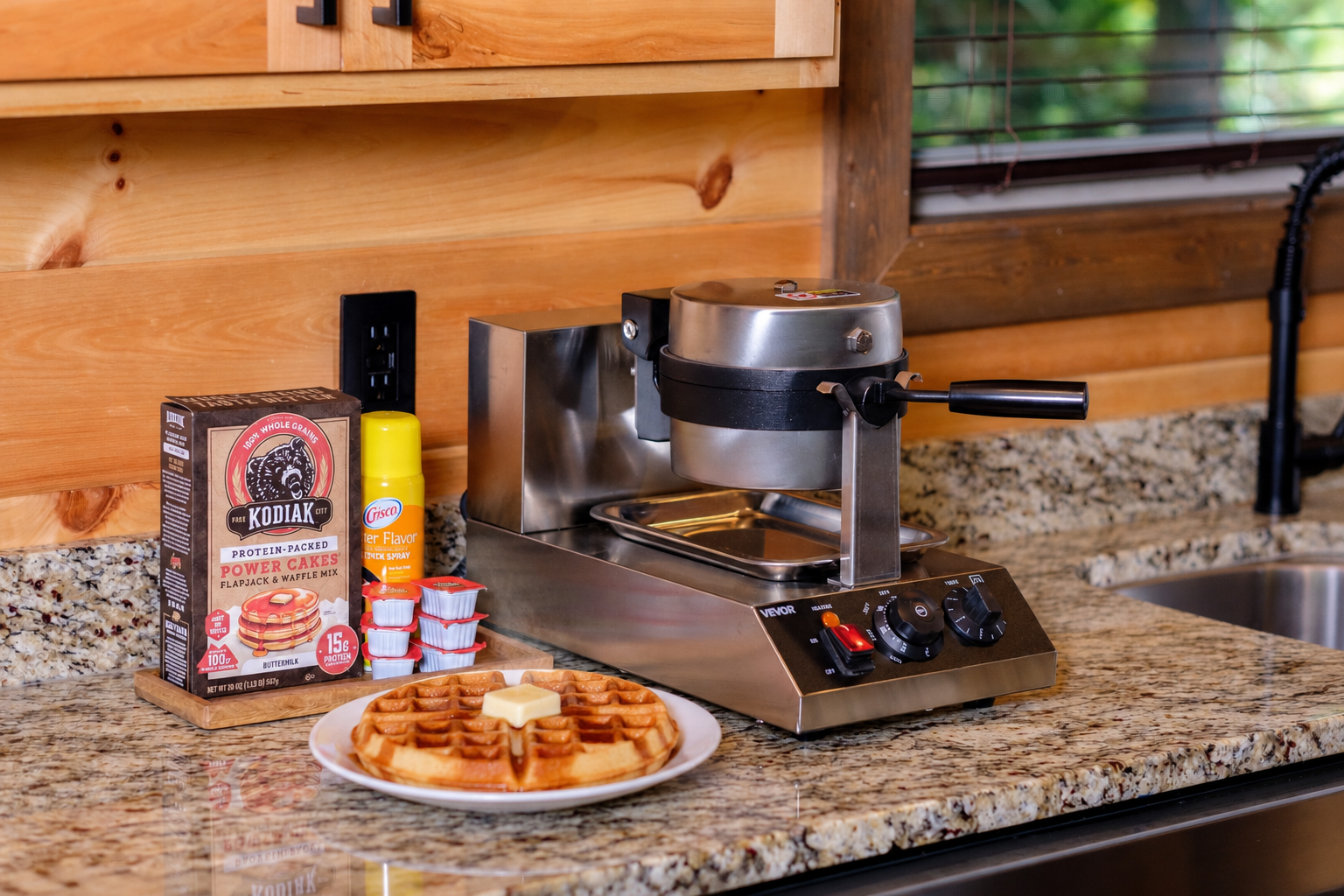 Waffle Breakfast Station