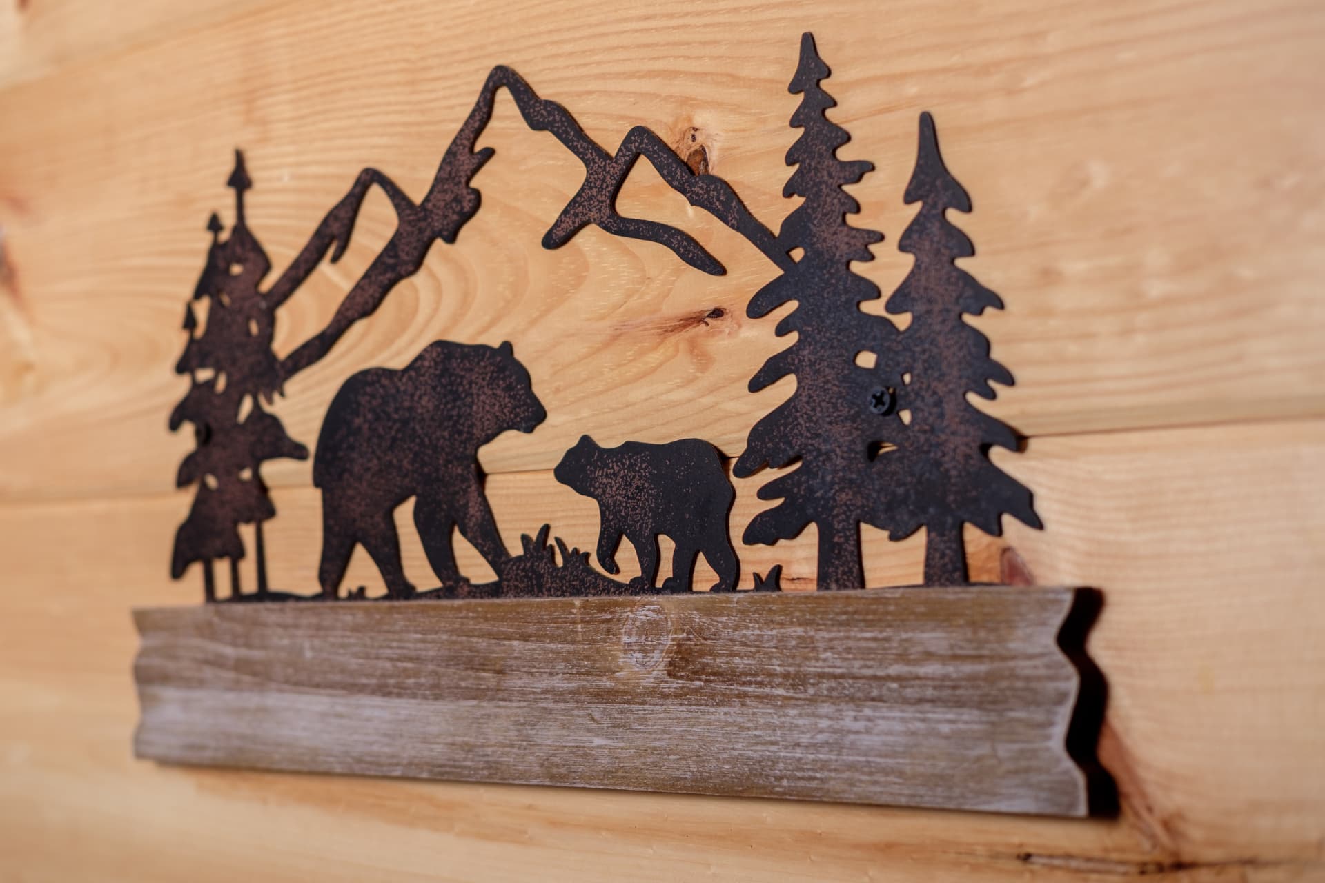 Mountain Bear Decor