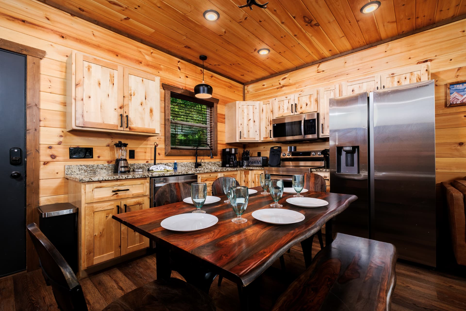 Fully Equipped Cabin Kitchen