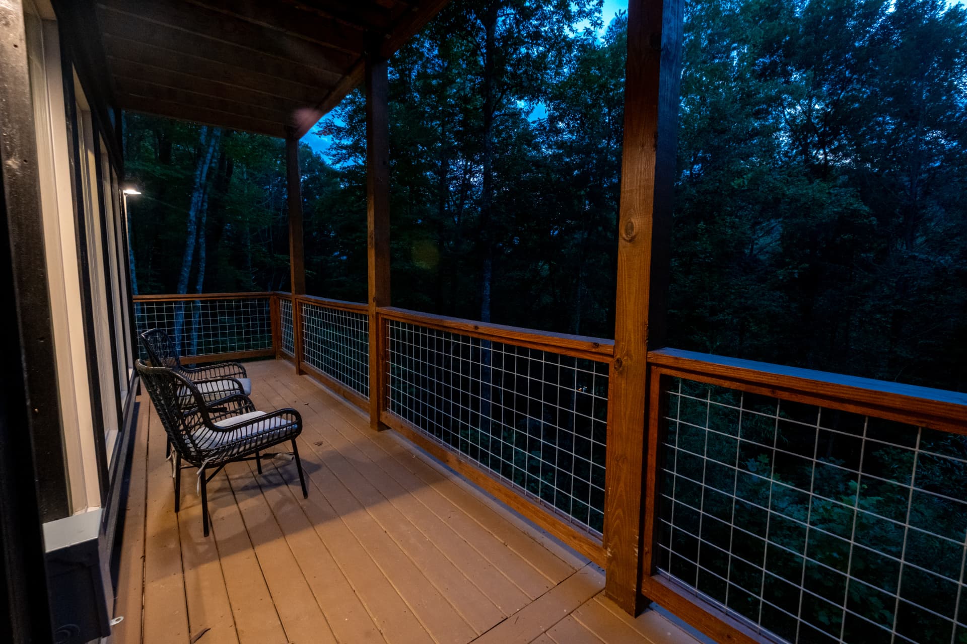 Lower Deck at Dusk